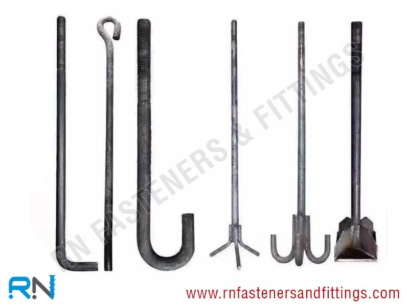 Galvanized Steel Welding J L Type Foundation Anchor Bolt Galvanized Steel Welding J L Type Foundation Anchor Bolt