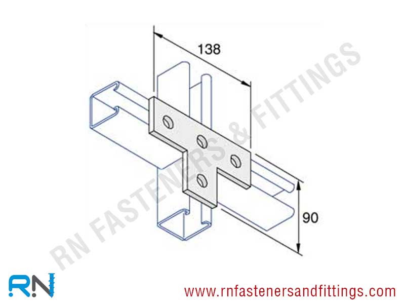 T Bracket 4 Hole T Bracket 4 Hole