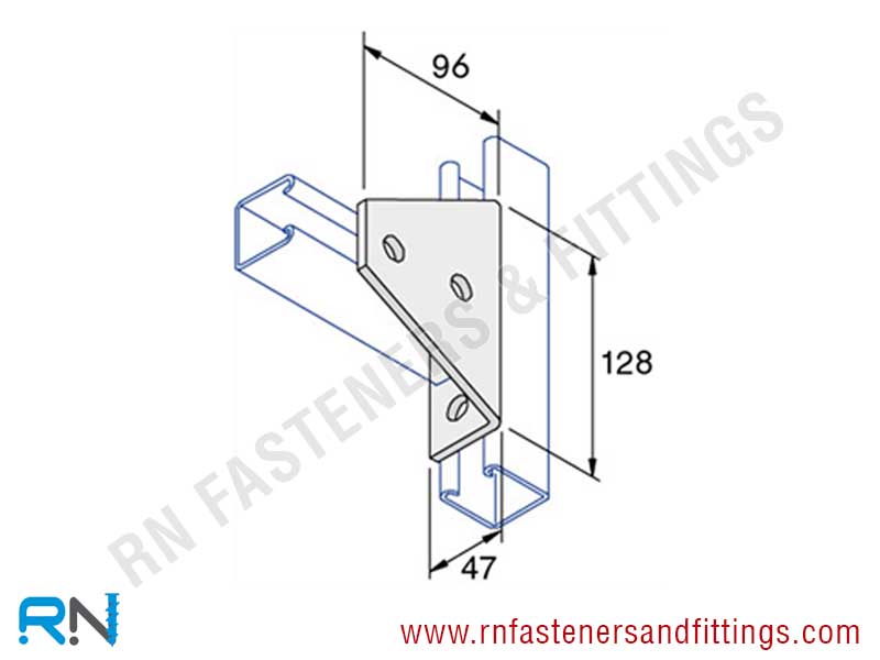 Corner Bracket Wide Base Corner Bracket Wide Base