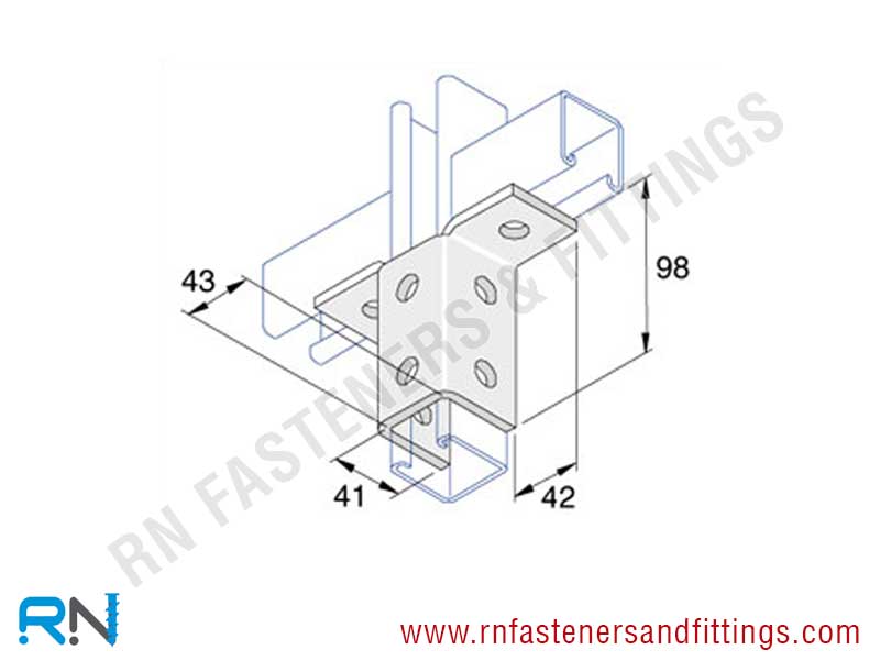 Wing Bracket 2 Lug Wing Bracket 2 Lug