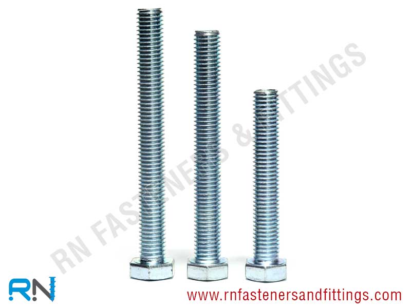Galvanized Carbon Steel Stainless Hex Bolts Galvanized Carbon Steel Stainless Hex Bolts