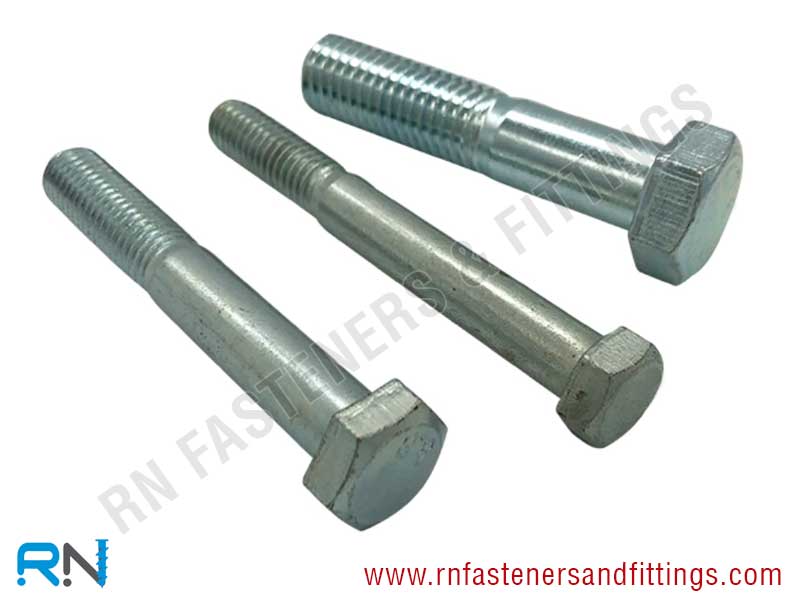 Grade 8.8 Zinc Plated Carbon Steel Hex Grade 8.8 Zinc Plated Carbon Steel Hex