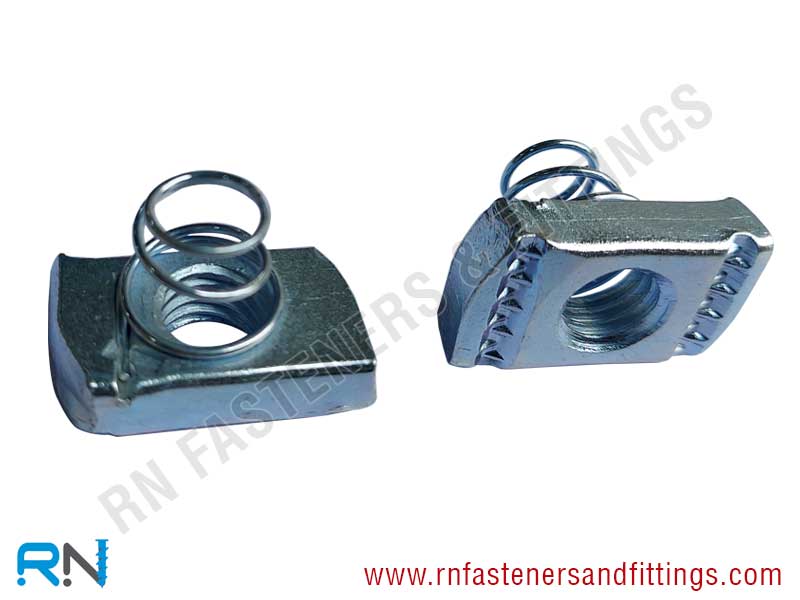Short Spring Channel Nut Short Spring Channel Nut