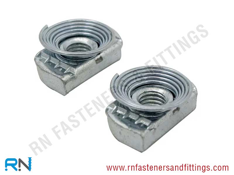 Top Spring Channel Nut Top Spring Channel Nut